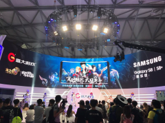 三星GalaxyS8亮相CJ2017